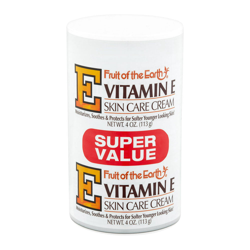 Fruit Of The Earth Vitamin-E Skin Care Cream Pack Of 2, 4 Oz